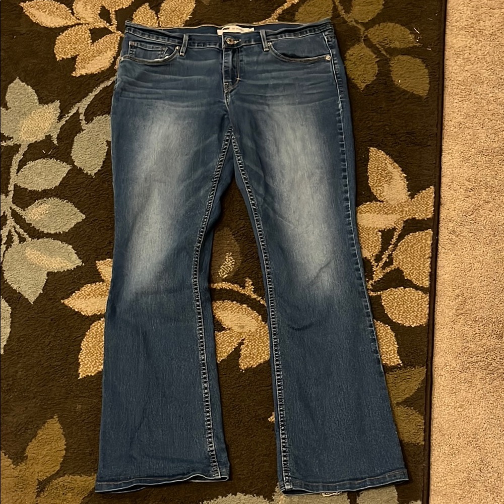 Levi jeans, like NEW!! No tears, no stains
524 Levi jeans!